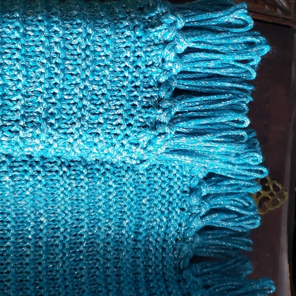 Ruby Rd. Turquoise Sweater XL - Picture 4 of 4